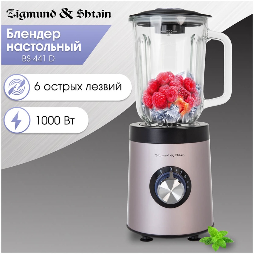Блендер стационарный Zigmund & Shtain BS-441 D фото 1