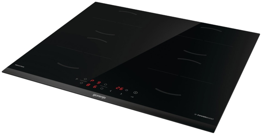 Электрическая варочная панель Gorenje GI6401BCE 59 см, 4 конфорки стеклокерамика, черный фото 5