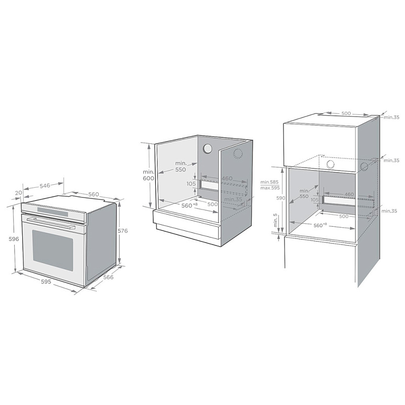 Электрический духовой шкаф Korting OKB 1331 S GNBX фото 6