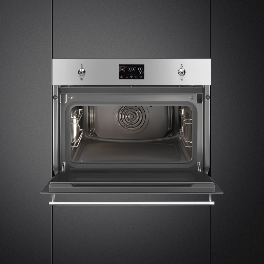 Встраиваемая электрическая духовка SMEG SMEG SO4302S3X фото 3