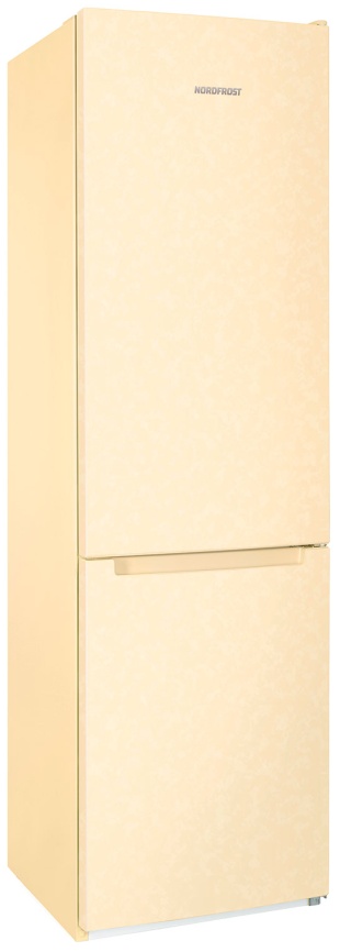 Двухкамерный холодильник NordFrost NRB 154 Me, бежевый фото 1
