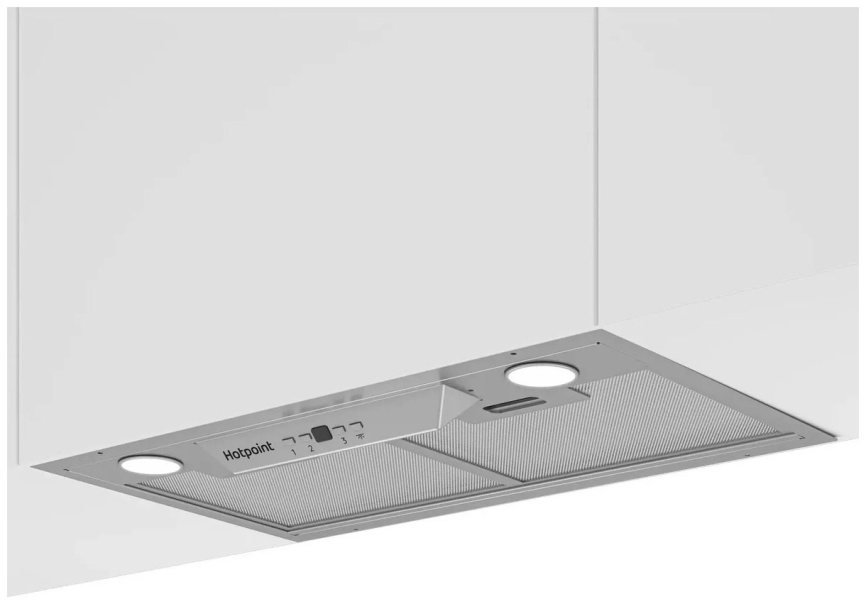 Вытяжка Hotpoint HPAE 52FLB X фото 2