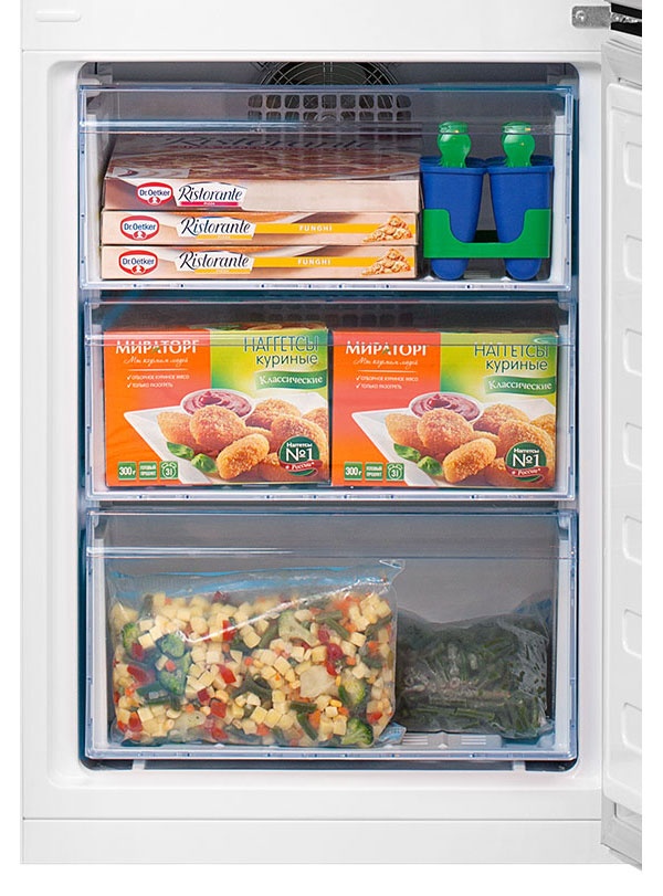 Двухкамерный холодильник Beko B1RCNK272G система No frost, серый фото 5