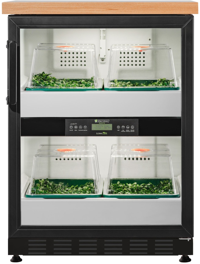 Шкаф для выращивания микрозелени Urban Cultivator Dr.Greens Residential-1, черный (9003C) фото 1