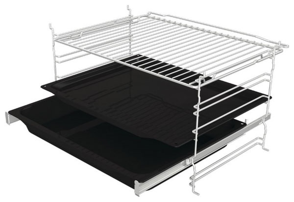 Электрический духовой шкаф Gorenje BOS6737E06WG 59 см, 77 л гриль конвекция, белый фото 4