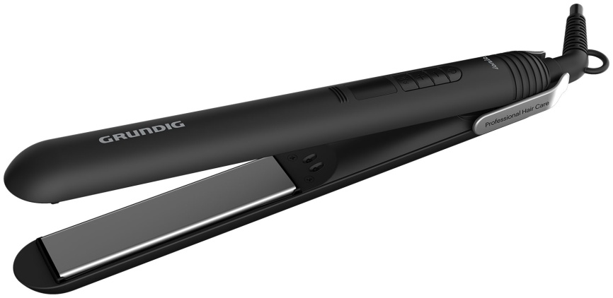 Выпрямитель для волос Grundig HS 7034, керамические пластины, LED-дисплей, 160°C-220°C фото 1
