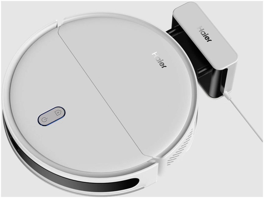 Робот-пылесос Haier HSR Home M3 для дома, с влажной уборкой, белый фото 4