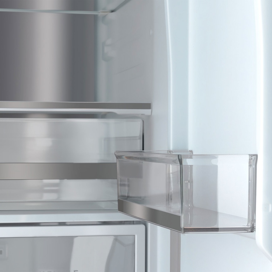 Многокамерный холодильник Tesler RFD-427BI SPARKLING GREY No frost, серый фото 17