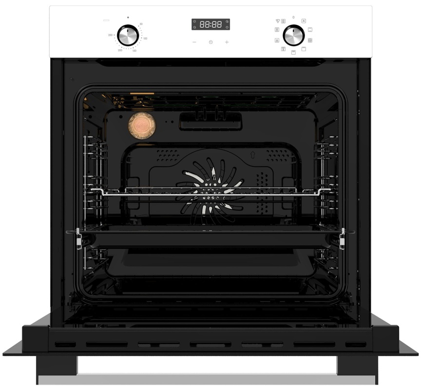 Электрический духовой шкаф Candy COXP08LTSW 59 см, 78 л гриль конвекция, белый фото 2