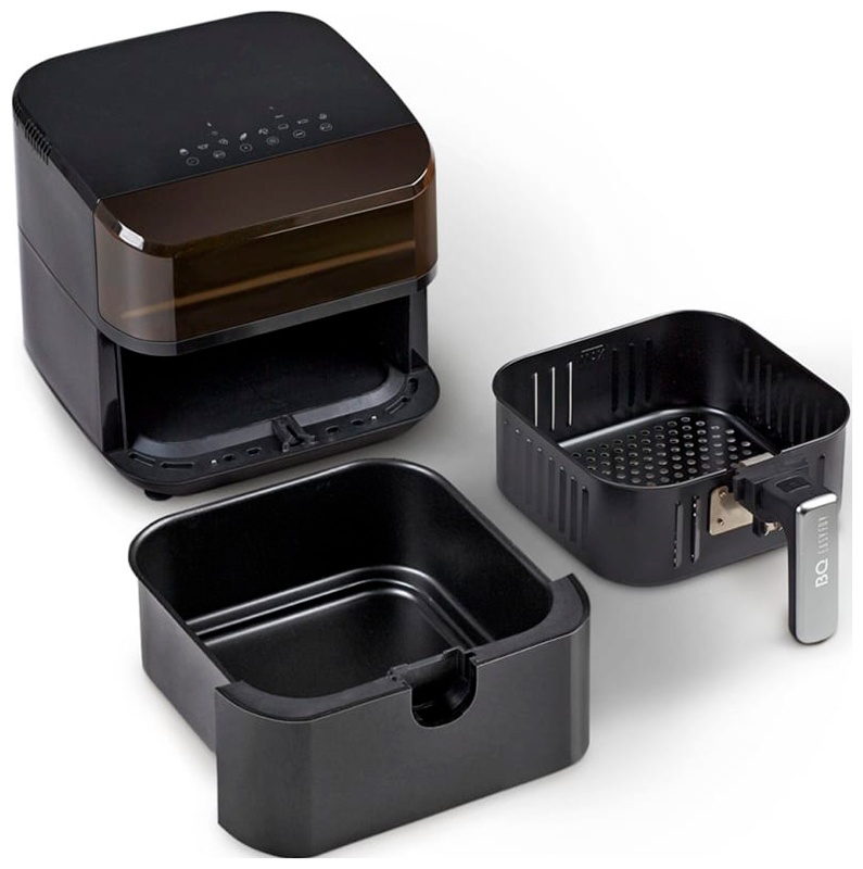 Аэрогриль BQ GR2001, дисплей, объем чаши 4 л, 8 режимов, черный фото 5