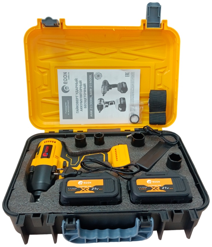 Гайковерт  Edon AAW-21/600BL фото 6