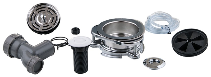 Измельчитель пищевых отходов Status индукционный PREMIUM 300 Серебристый глянцевый/серый 09810201 фото 5