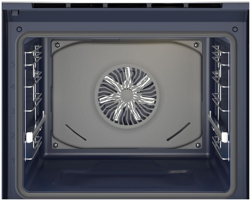 Электрический духовой шкаф Hotpoint HSTF 1231 JSAH BLG 59 см, 72 л, гриль и конвекция, черный фото 4