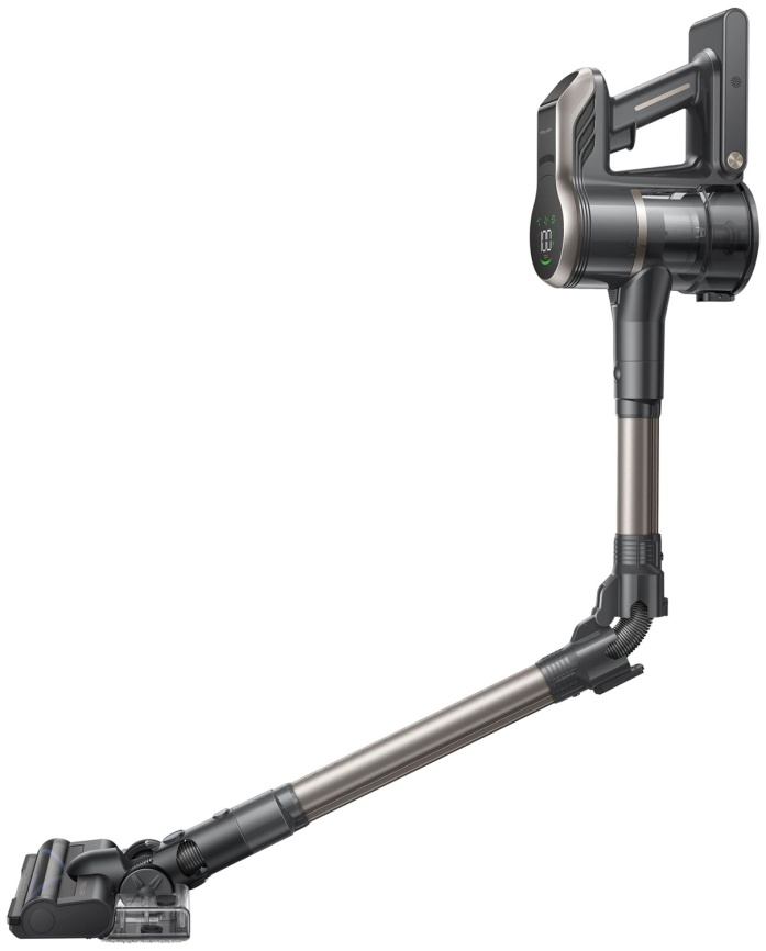 Пылесос вертикальный Trouver J40, 460Вт, серый/золотистый фото 4