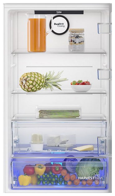Двухкамерный холодильник Beko B3RCNK362HS No frost, серебристый фото 5