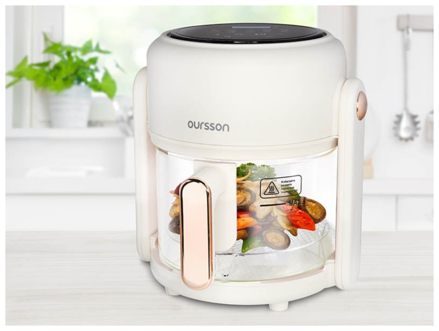 Аэрогриль Oursson AG3500GD/IV (Слоновая кость) фото 3