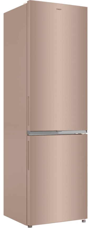 Двухкамерный холодильник Candy CFN6200G No frost, золотой фото 5