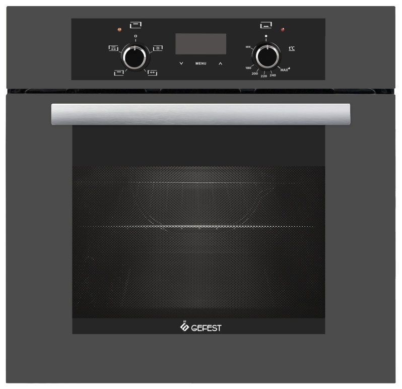 Газовый духовой шкаф Gefest ДГЭ 621-03 К56 59 см, 52 л гриль, серый фото 1