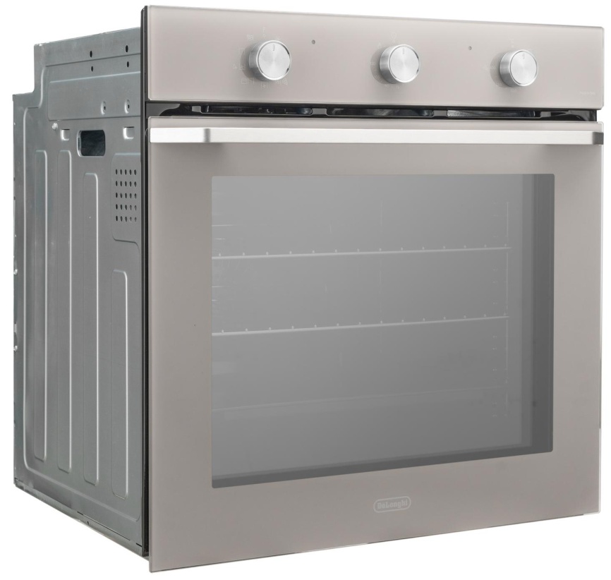 Электрический духовой шкаф De’Longhi NSM 7TL PPP RUS 59 см, 74 л, гриль и конвекция, кофейный фото 3