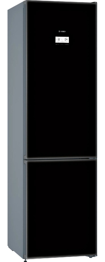 Двухкамерный холодильник Bosch KGN39LB30U No frost, черный фото 1