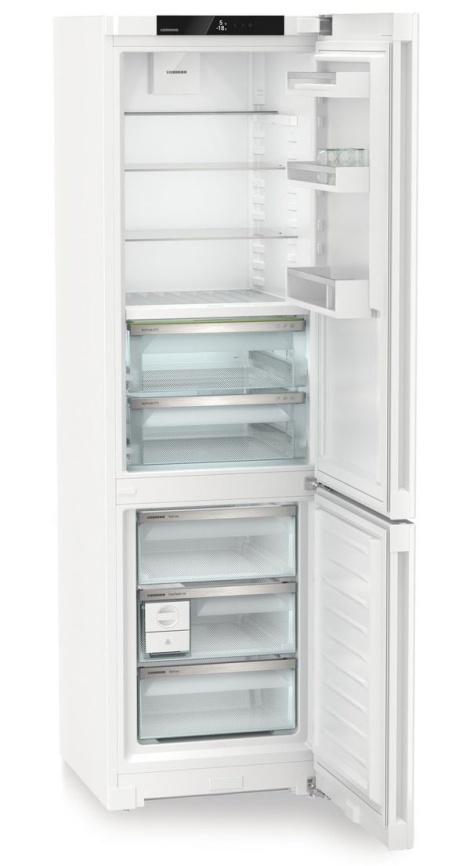 Двухкамерный холодильник Liebherr CBNc 5723-22 001 BioFresh No frost, белый фото 3