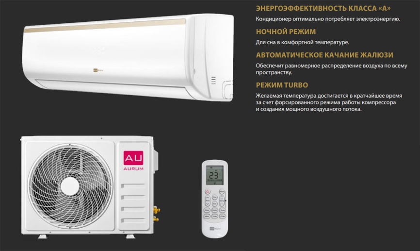Кондиционер сплит-система Aurum ARC24-WNTE3 фото 10