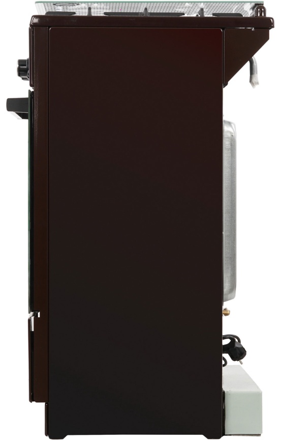 Газовая плита De luxe 5040.32г(кр) ЧР-014 50 см, 43 л, 4 конфорки, коричневый фото 4