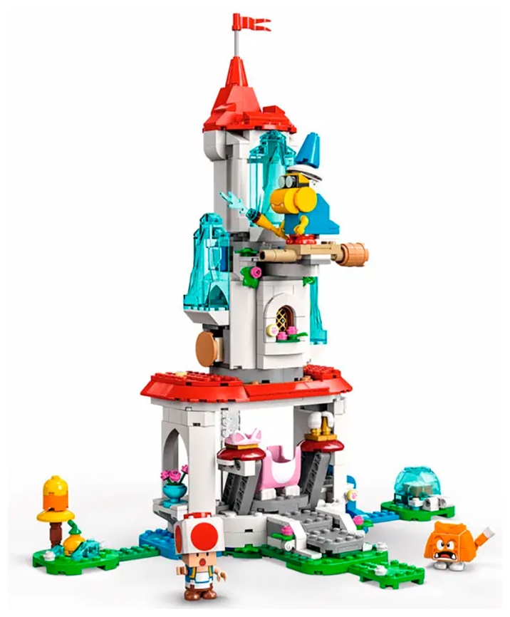 Конструктор Lego Super Mario Доп. набор «Наряд Пич-кошки и Ледяная башня» (71407) фото 1