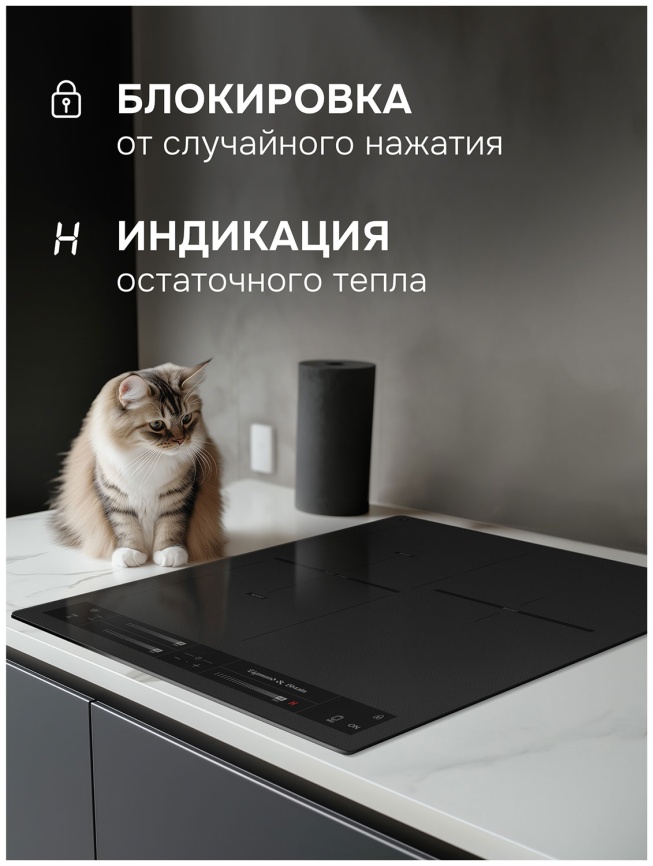 Электрическая варочная панель Zigmund & Shtain CI 24.4 B фото 6