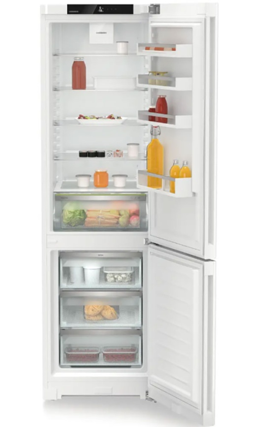 Двухкамерный холодильник Liebherr CNf 5703-22 001 No frost, белый фото 2