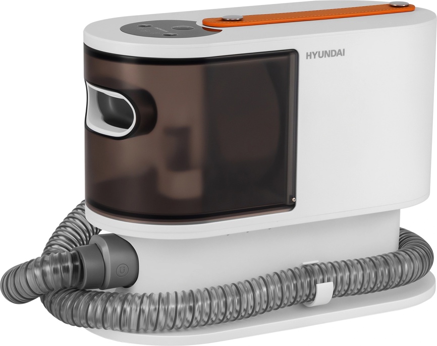 Пылесос Hyundai HYV-PETPRO1, 600 Вт, белый/коричневый фото 2