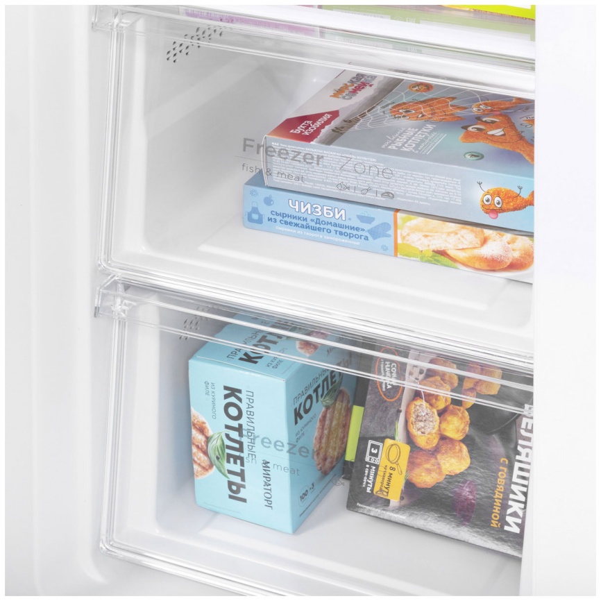 Холодильник Side-by-Side Maunfeld MFF177NFSE No frost, серый металлик фото 11