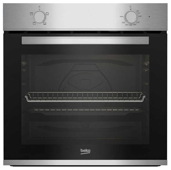 Электрический духовой шкаф Beko BBIC12000XD 59 см, 74 л гриль, серебристый фото 1