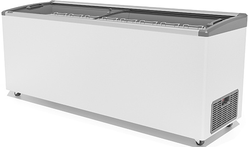 Морозильный ларь Gellar FG 700 E серый фото 1