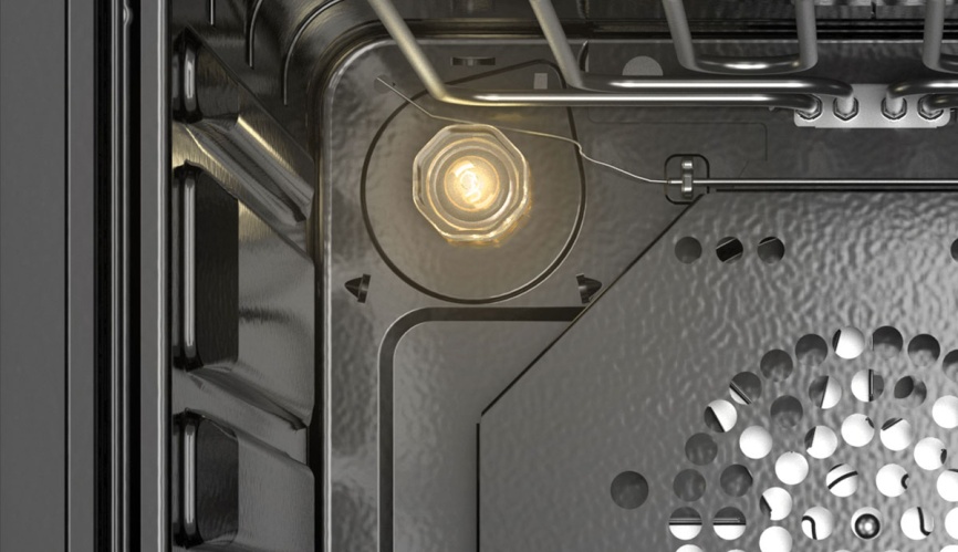 Электрический духовой шкаф Darina 1U BDE 111 707 W 59 см, 50 л гриль конвекция, белый фото 9