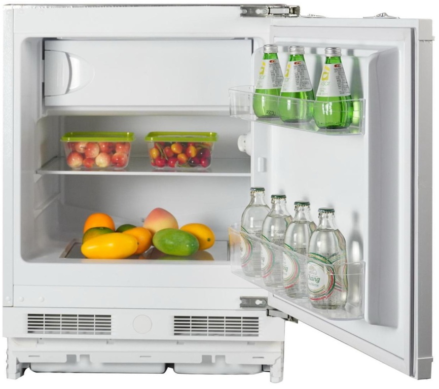 Встраиваемый однокамерный холодильник Ascoli ASR100BU фото 1