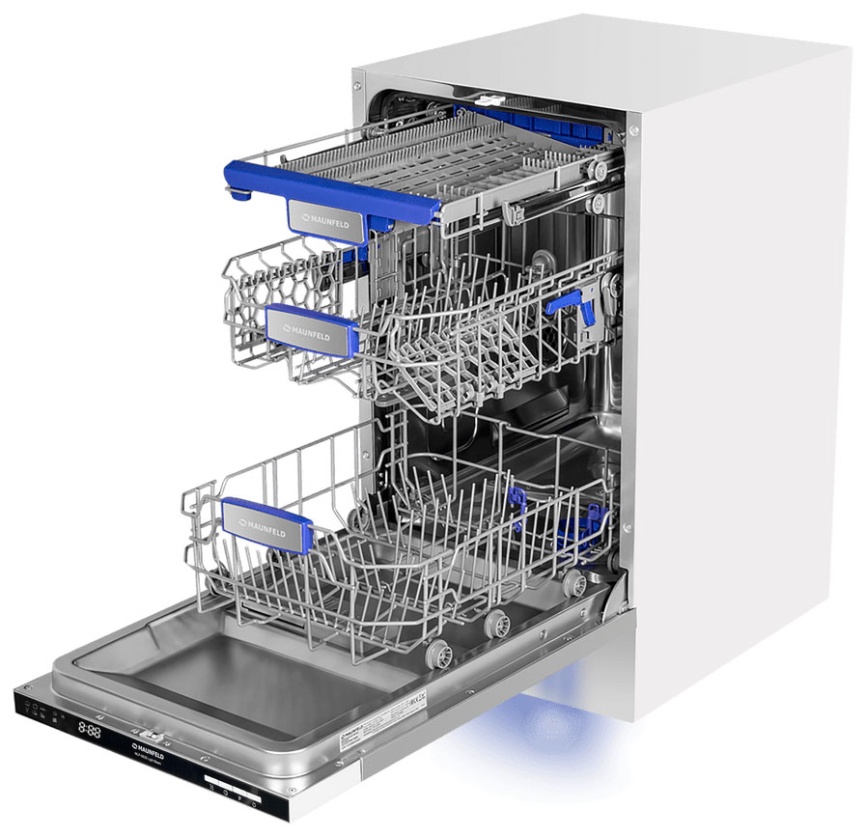 Встраиваемая посудомоечная машина Maunfeld MLP-083D Light Beam фото 8