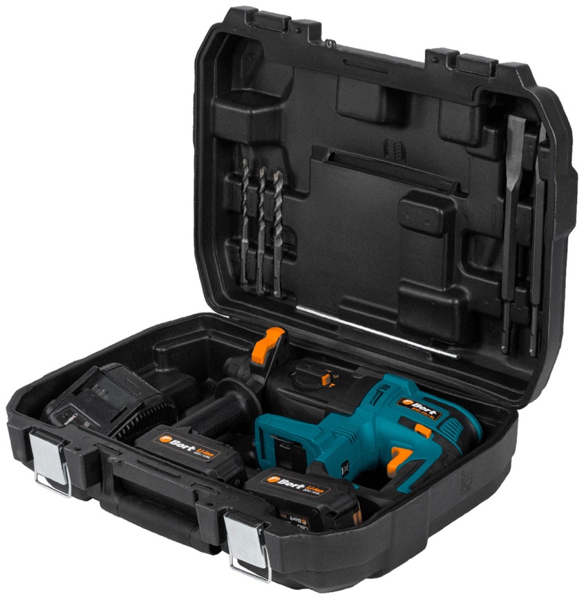 Перфоратор аккумуляторный Bort BHD-20Li-BL 2x4.0 А.ч фото 13
