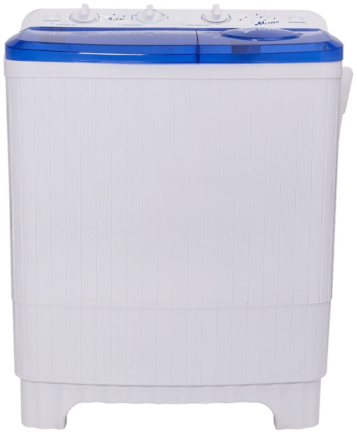 Активаторная стиральная машина Мечта WMS T613UPTA01 6 кг, белый, синий фото 1