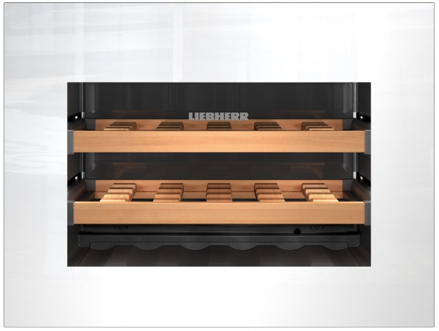 Встраиваемый винный шкаф Liebherr WKEgw 582-26 001 белое стекло фото 1