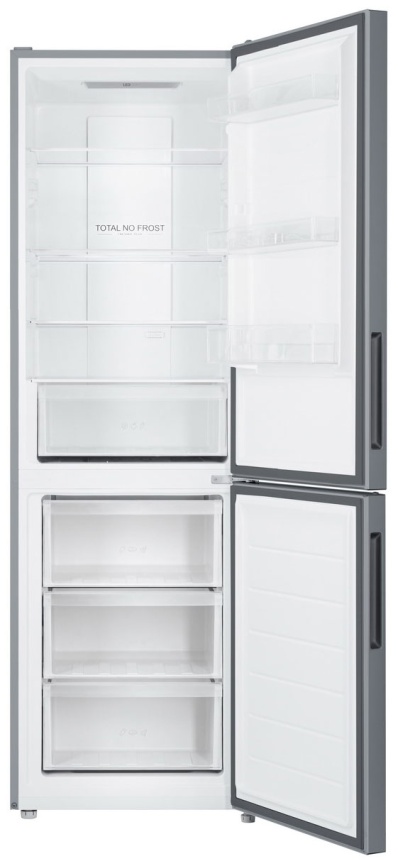 Двухкамерный холодильник Haier CEF535ASD No frost, серебристый фото 3