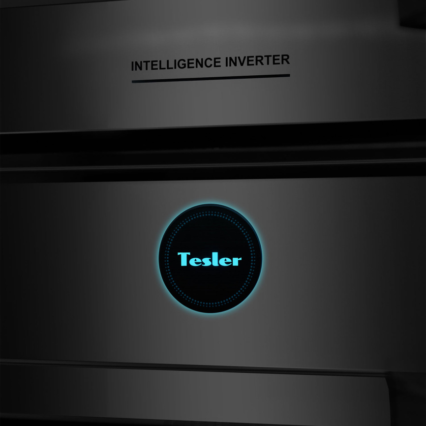 Многокамерный холодильник Tesler RCD-547BI SPARKLING GREY No frost, серый фото 14