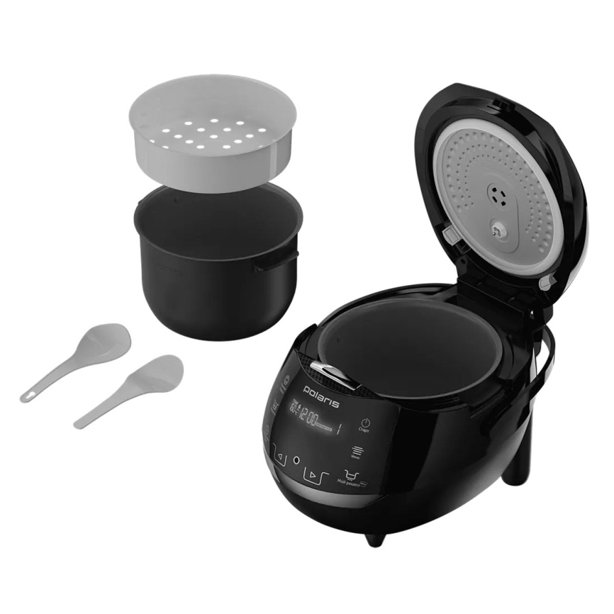 Мультиварка Polaris PMC 5060 Smart Motion, WIFI, IQ Home, черный фото 5