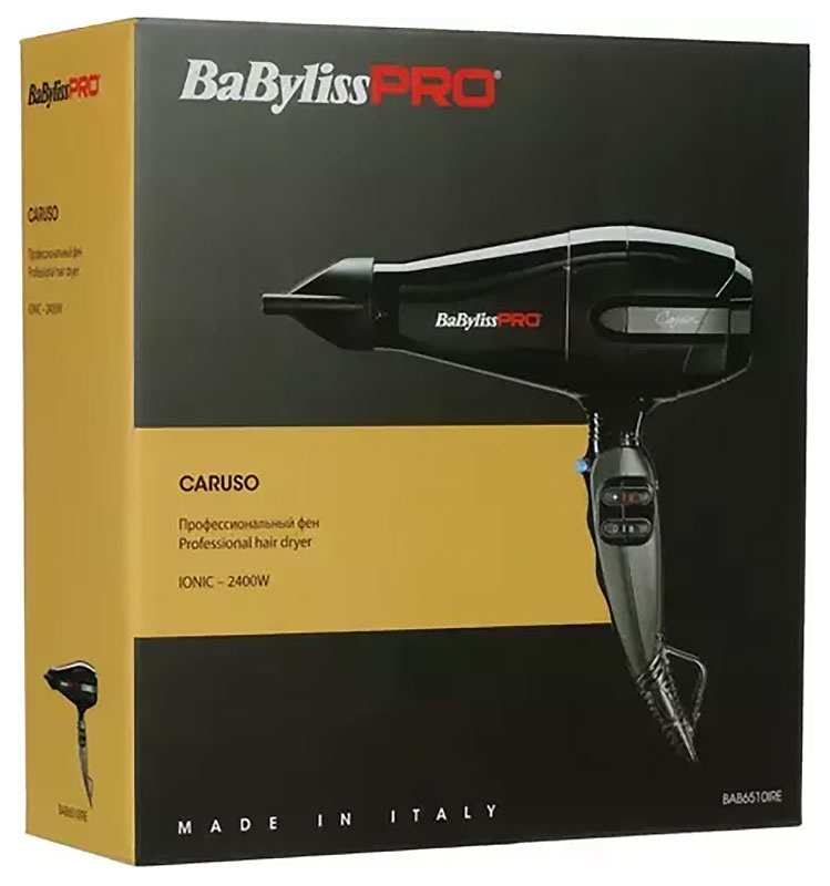 Фен Babyliss Pro CARUSO Ionic 2400W фото 9