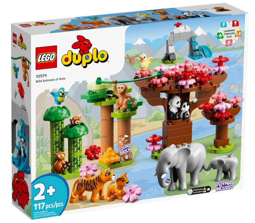 Конструктор Lego DUPLO Дикие животные Азии 10974 фото 1
