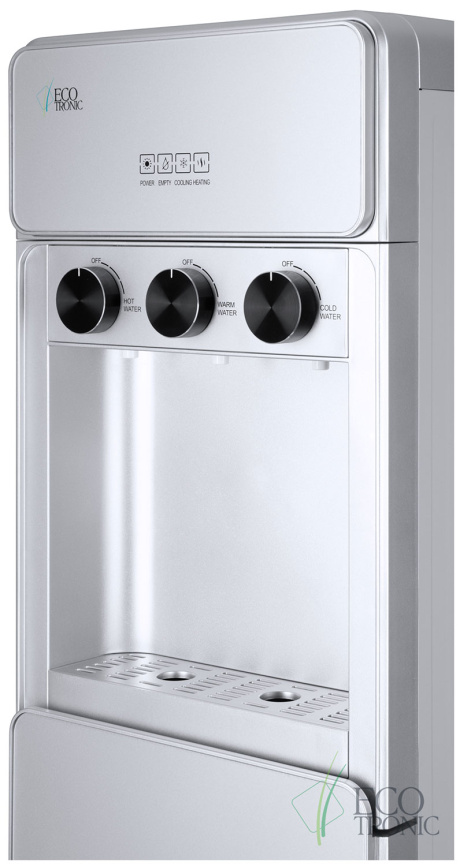 Кулер для воды Ecotronic K42-LX full silver (ETK13256) фото 5