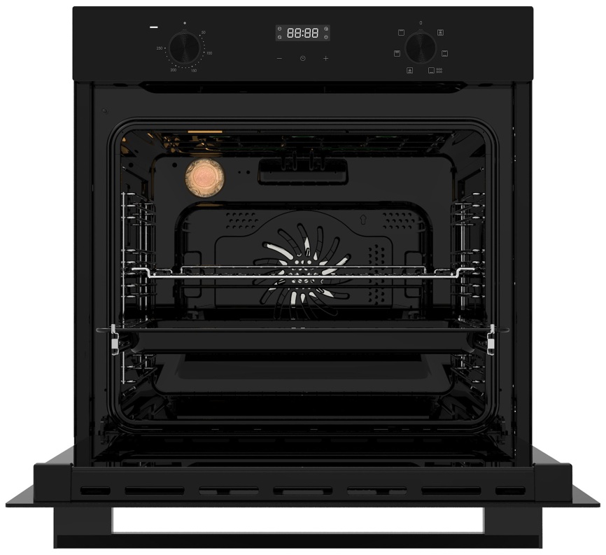 Электрический духовой шкаф Candy COXK06LNBB 59 см, 78 л, гриль и конвекция, черный фото 3