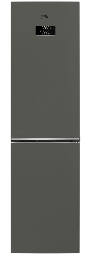Двухкамерный холодильник Beko B3R0CNK332HG No frost, серый фото 1