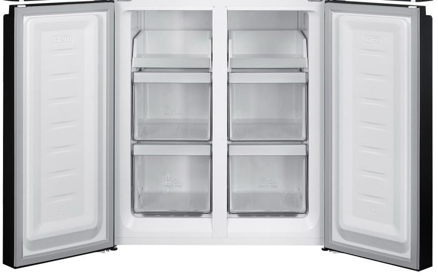 Многокамерный холодильник Hotpoint HFL4 522I XBR No frost, черный фото 6