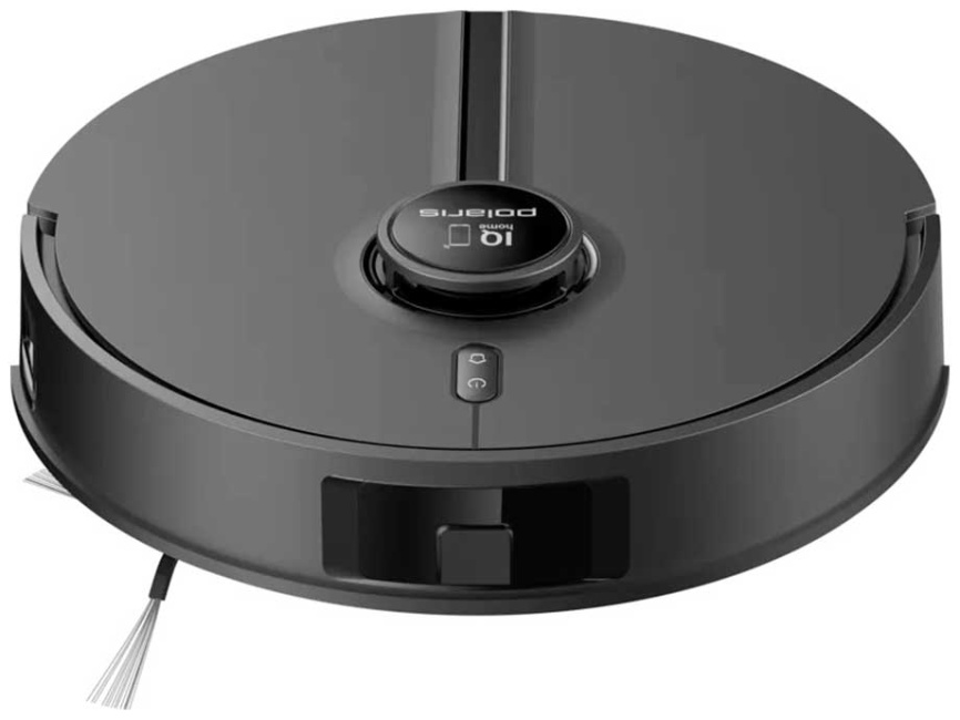 Робот-пылесос Polaris PVCR 5005, WIFI, IQ Home, сухая и влажная уборка, черный фото 3